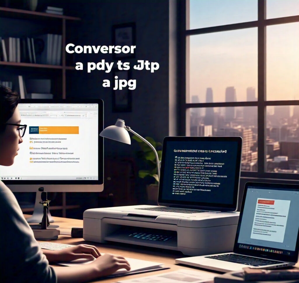 Conversor de jpg a pdf y pdf a jpg